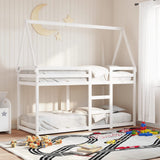 Bunk bed without mattress white 90x190 cm solid pine wood