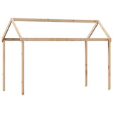 Lit superposé sans matelas 90x190 cm bois de pin massif