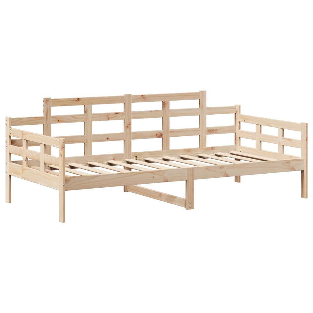 Daybed and bench set with roof without mattress