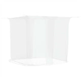 Moustiquaire suspendue 156 maille blanc 220x100x150 cm