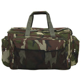 Sac de pêche imperméable vert camouflage tissu oxford