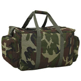 Sac de pêche imperméable vert camouflage tissu oxford