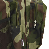 Sac de pêche imperméable vert camouflage tissu oxford