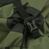 Sac à dos de randonnée vert armée 80 L tissu oxford