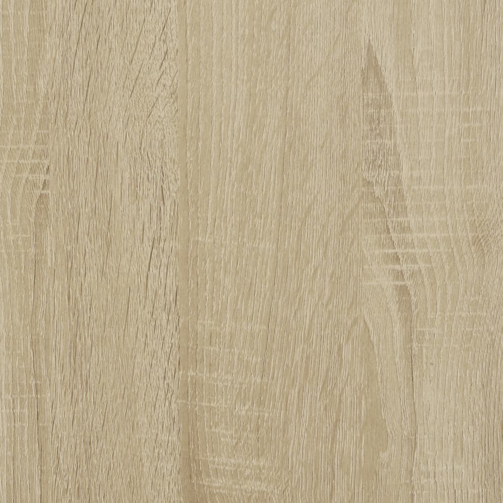 Armoire de plancher tiroir chêne sonoma bois d'ingénierie