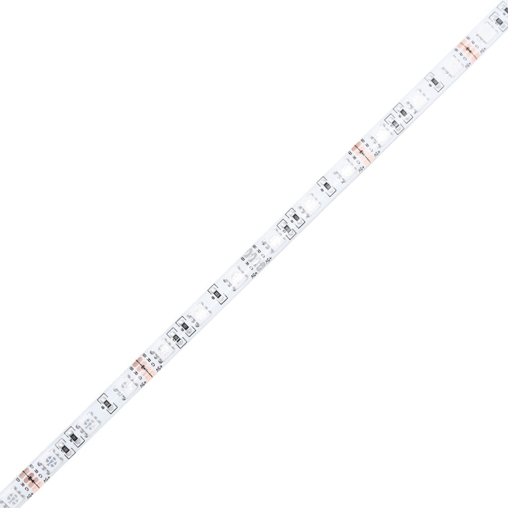 Couchtisch mit weißer Infinity-LED 90x53x30 cm