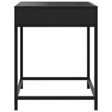 Table basse avec LED Infinity noir 40x40x51 cm