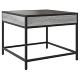 Infinity Sonoma Grey LED Coffee Table 50x50x41 cm