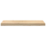 Marches d'escalier 4 pcs non traité 80x30x2cm bois chêne massif