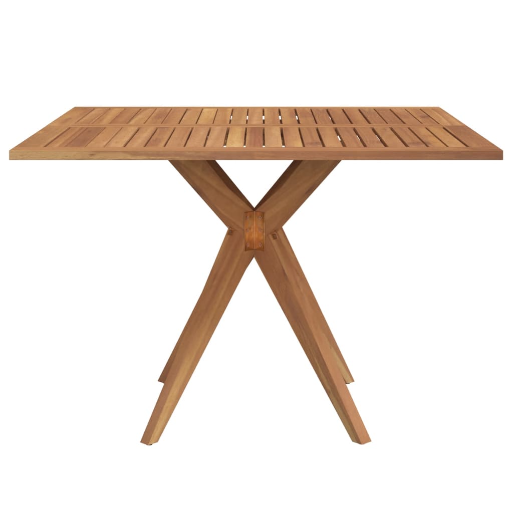 Ensemble à manger de jardin 5 pcs Bois d'acacia solide