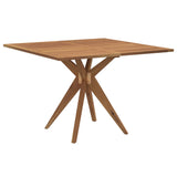 Ensemble à manger de jardin 5 pcs Bois d'acacia solide