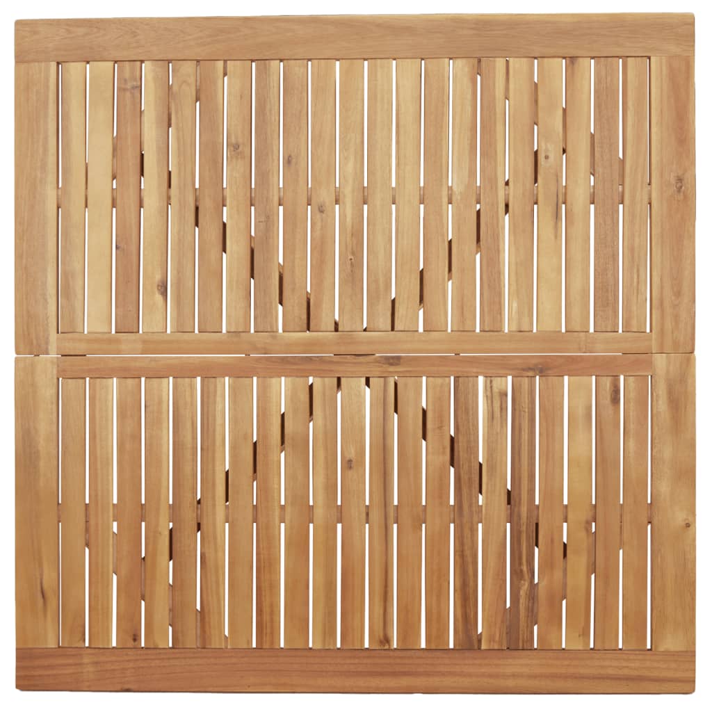 Ensemble à manger de jardin 5 pcs Bois d'acacia solide