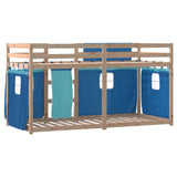 Bunk bed without mattress 90x200 cm solid pine wood