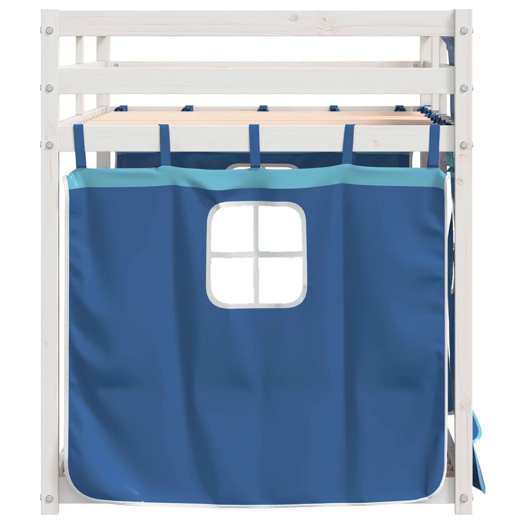 Lit superposé sans matelas 90x200 cm bois de pin massif