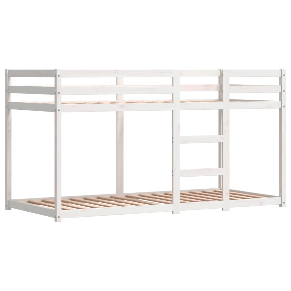 Lit superposé sans matelas 75x190 cm bois de pin massif