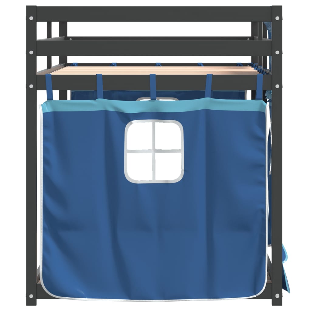 Lit superposé sans matelas 90x200 cm bois de pin massif