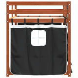 Lit superposé sans matelas 90x200 cm bois de pin massif