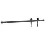 Kit de porte d'armoire coulissante 91 cm acier au carbone