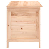 Boîte à coussins d'extérieur 99x50x56,5 cm bois de sapin massif