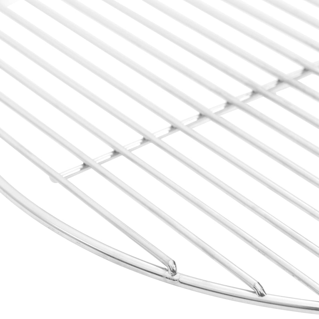 Grille de barbecue ronde Ø44,5 cm acier inoxydable 304