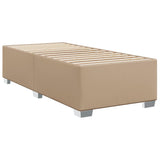 Cadre de lit sans matelas cappuccino 80x200 cm similicuir