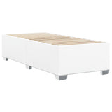 Cadre de lit sans matelas blanc 90x200 cm similicuir