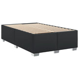 Cadre de lit sans matelas noir 120x190 cm similicuir