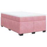 Slatted bed base with mattress Rose 120x200 cm Velvet