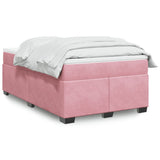 Slatted bed base with mattress Rose 120x200 cm Velvet