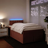 Slatted bed base with mattress Rose 120x200 cm Velvet