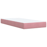 Bed slatted base and mattress Rose 80x200 cm Velvet