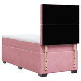 Sommier à lattes de lit avec matelas Rose 90x190 cm Velours