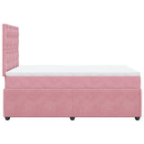 Slatted bed base with mattress Rose 120x200 cm Velvet