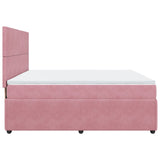 Slatted bed base with mattress Rose 180x200 cm Velvet