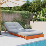 Canapé-lit futon avec matelas 80x206x11 cm bois massif de pin