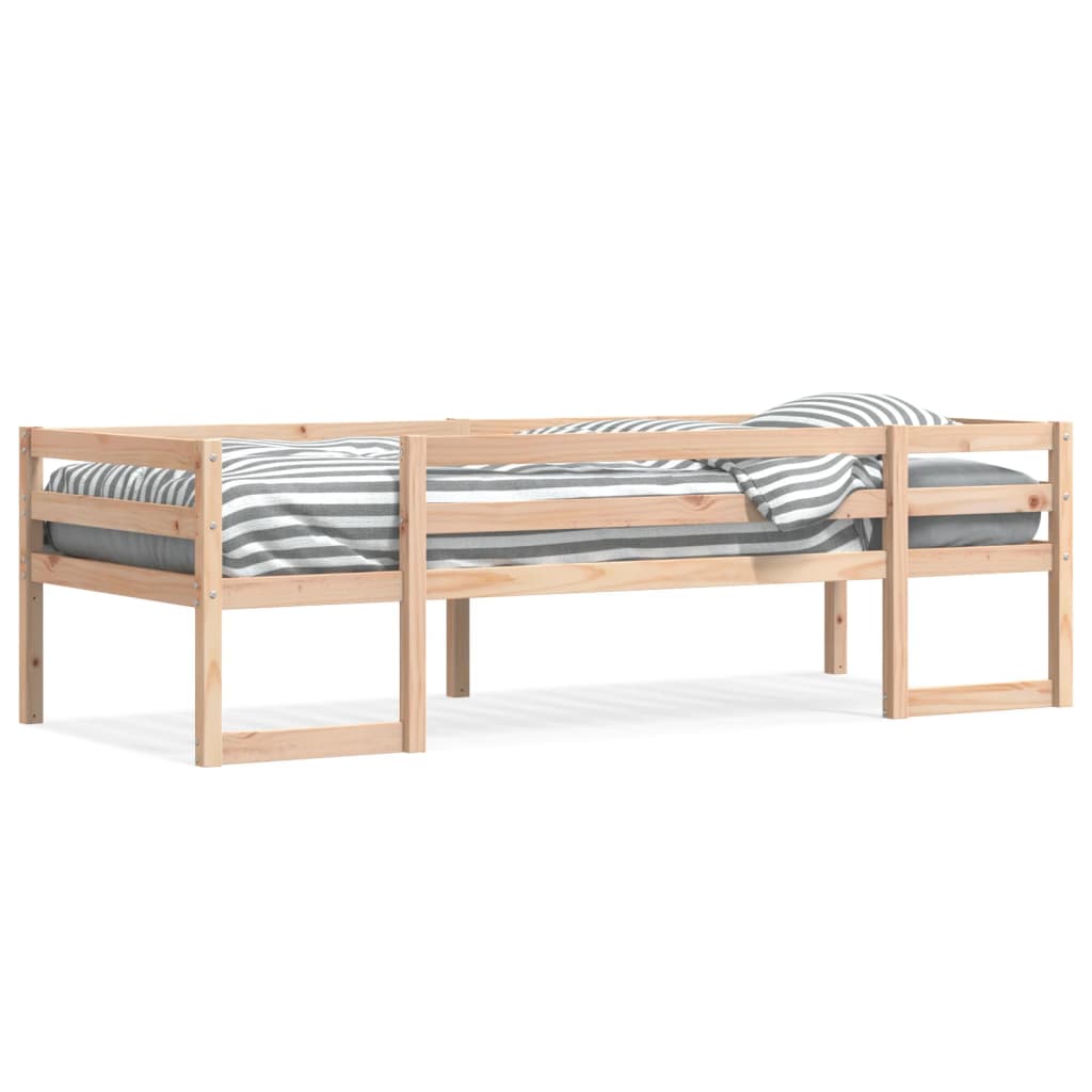 Cadre de lit pour enfants sans matelas 80x200 cm pin massif