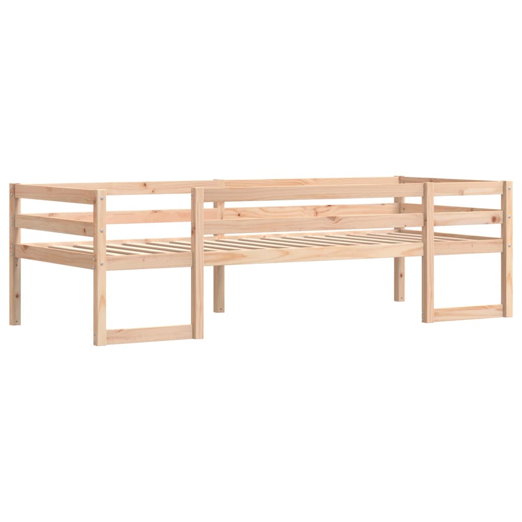 Cadre de lit pour enfants sans matelas 90x200 cm pin massif