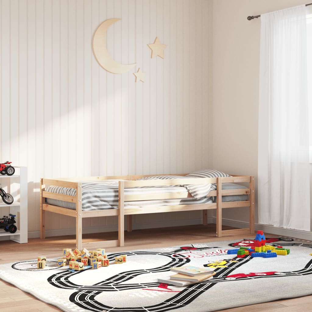 Cadre de lit pour enfants sans matelas 90x200 cm pin massif