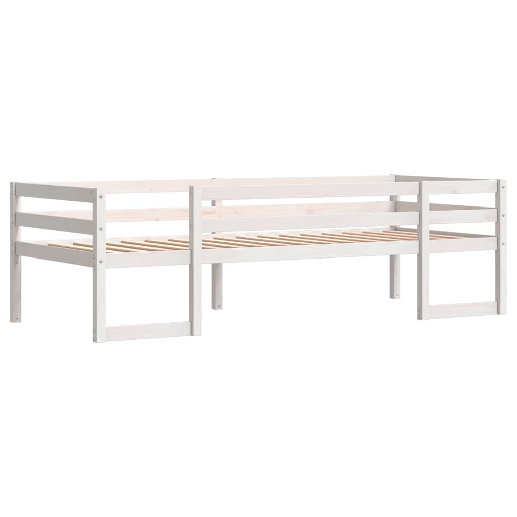 Children's bed frame without mattress 75x190 cm solid pine