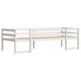 Children's bed frame without mattress 75x190 cm solid pine