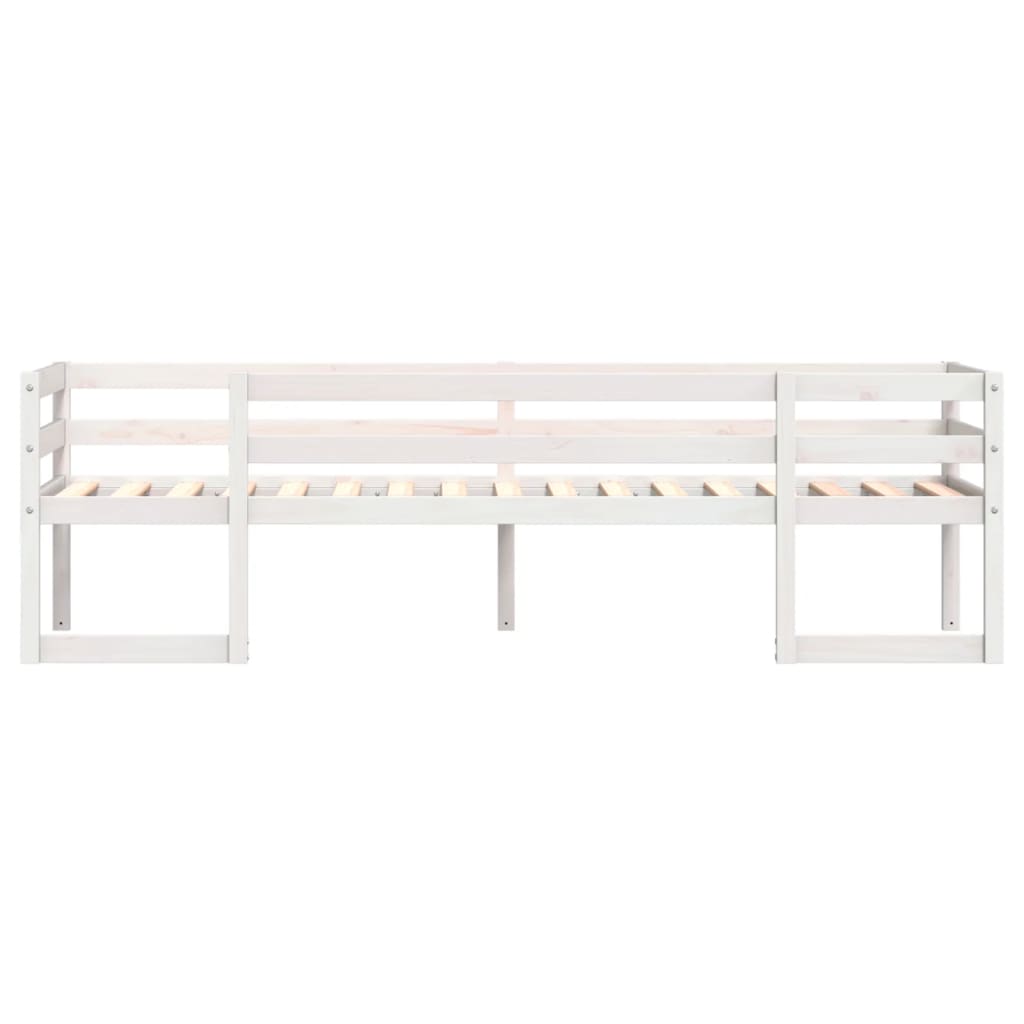 Children's bed frame without mattress 75x190 cm solid pine