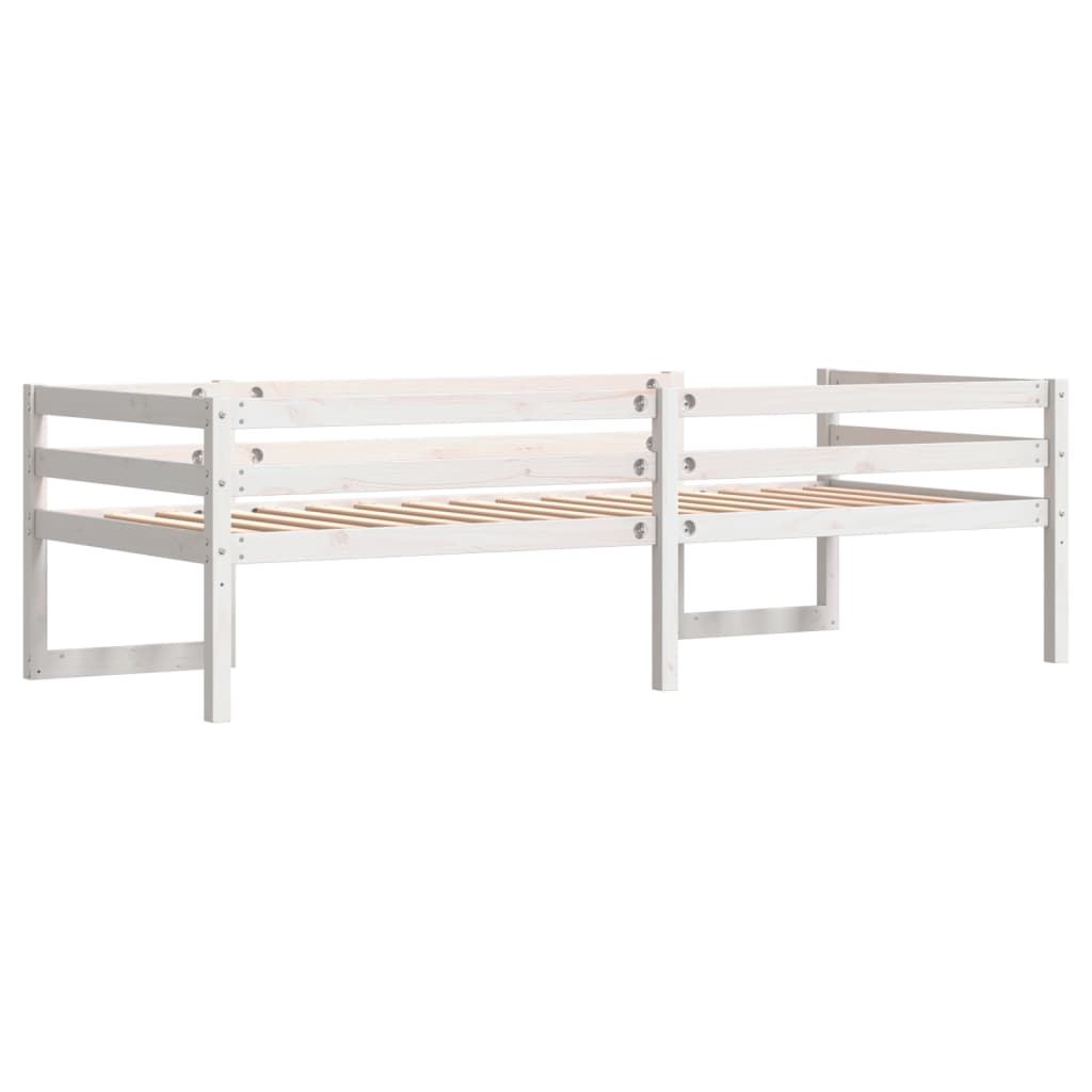 Children's bed frame without mattress 75x190 cm solid pine