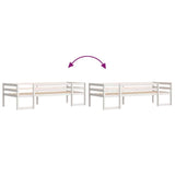 Children's bed frame without mattress 75x190 cm solid pine