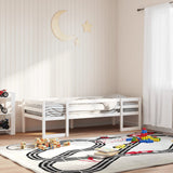 Children's bed frame without mattress 75x190 cm solid pine