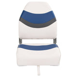 Siège pour bateau avec dossier haut pliable 44x38x55 cm