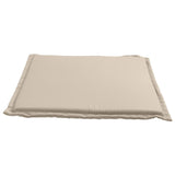 Gartensitzkissen 2er Set Taupe 45x45x2 cm quadratisch