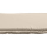 Coussins de siège de jardin lot de 2 taupe 45x45x2 cm carré