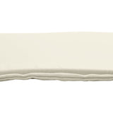 Coussins de siège de jardin lot de 2 crème 45x45x2 cm carré