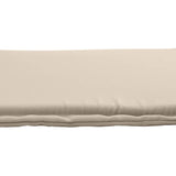 Coussins de siège de jardin lot de 4 taupe 45x45x2 cm carré