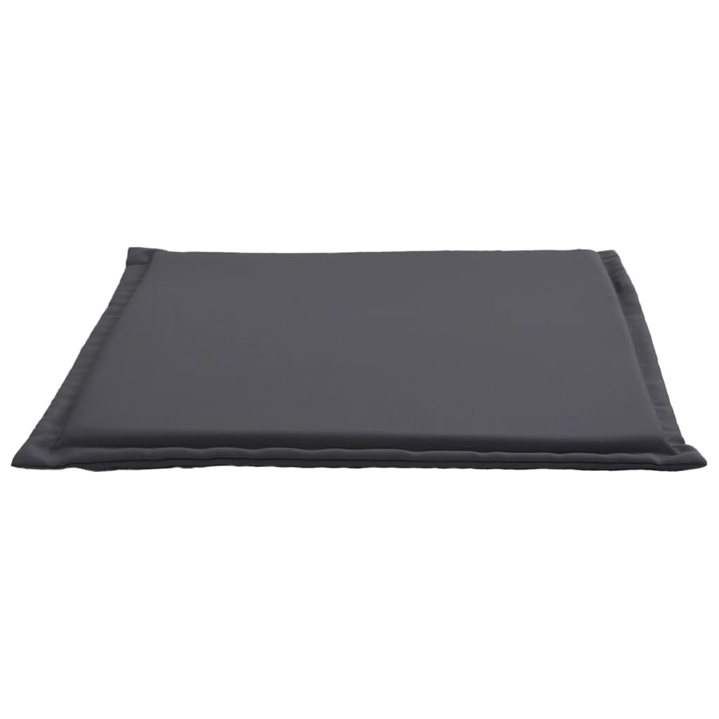 Coussins de siège de jardin lot de 4 anthracite 45x45x2cm carré